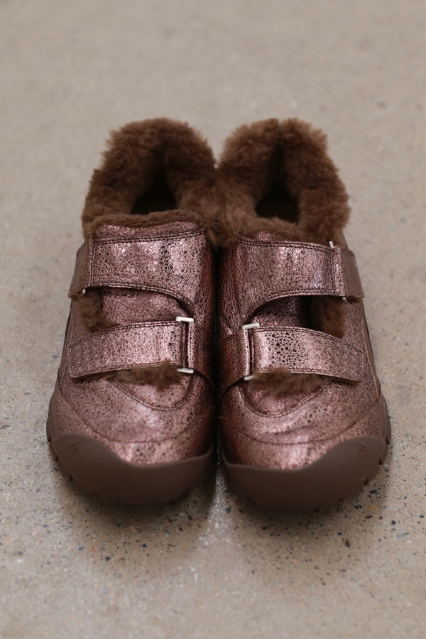 untitlab 25 autumn and winter patch sneakers UTB-UN031404-JZ golden brown